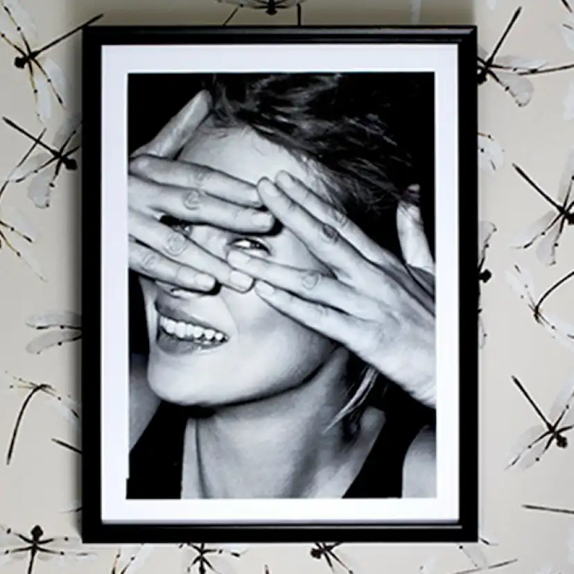 Tapet Mimou Dragonfly White