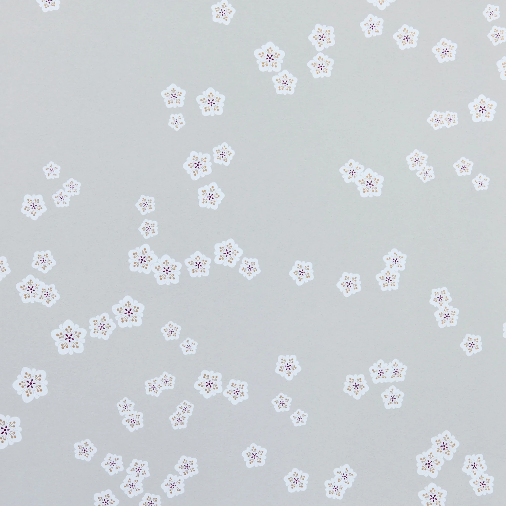 Tapet Mimou Falling Flowers Grey