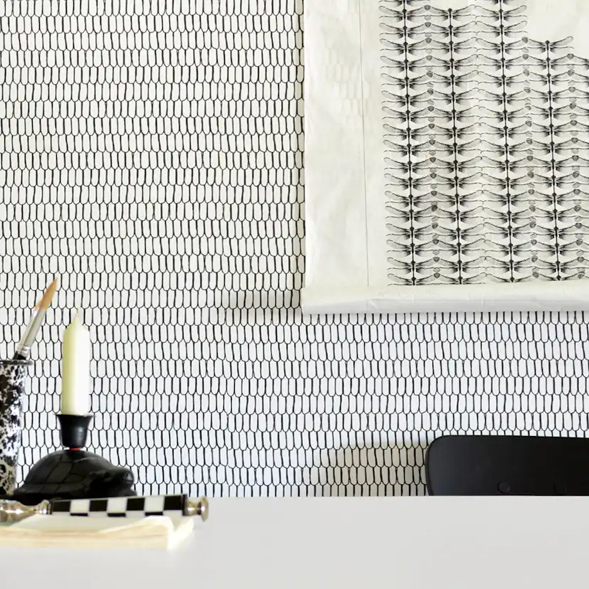 Tapet Mimou Ginza Black