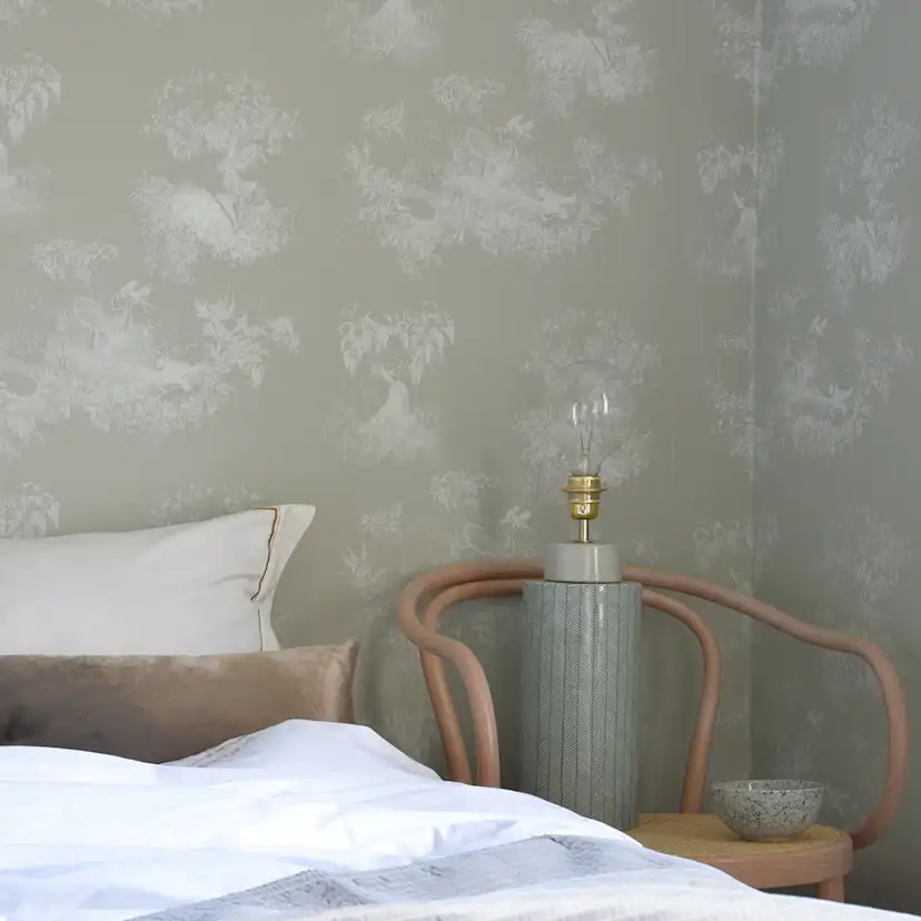 Tapet Mimou Toile Mesdames Aqua