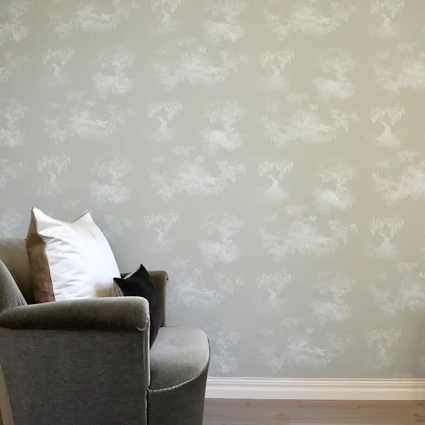 Tapet Mimou Toile Mesdames Aqua