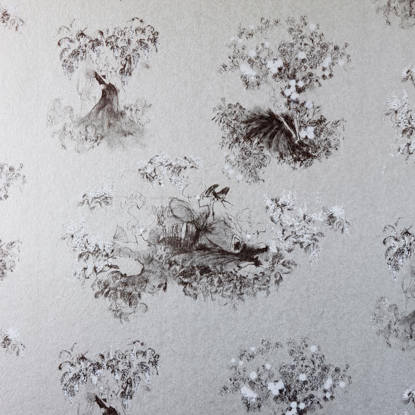 Tapet Mimou Toile Mesdames Bronze