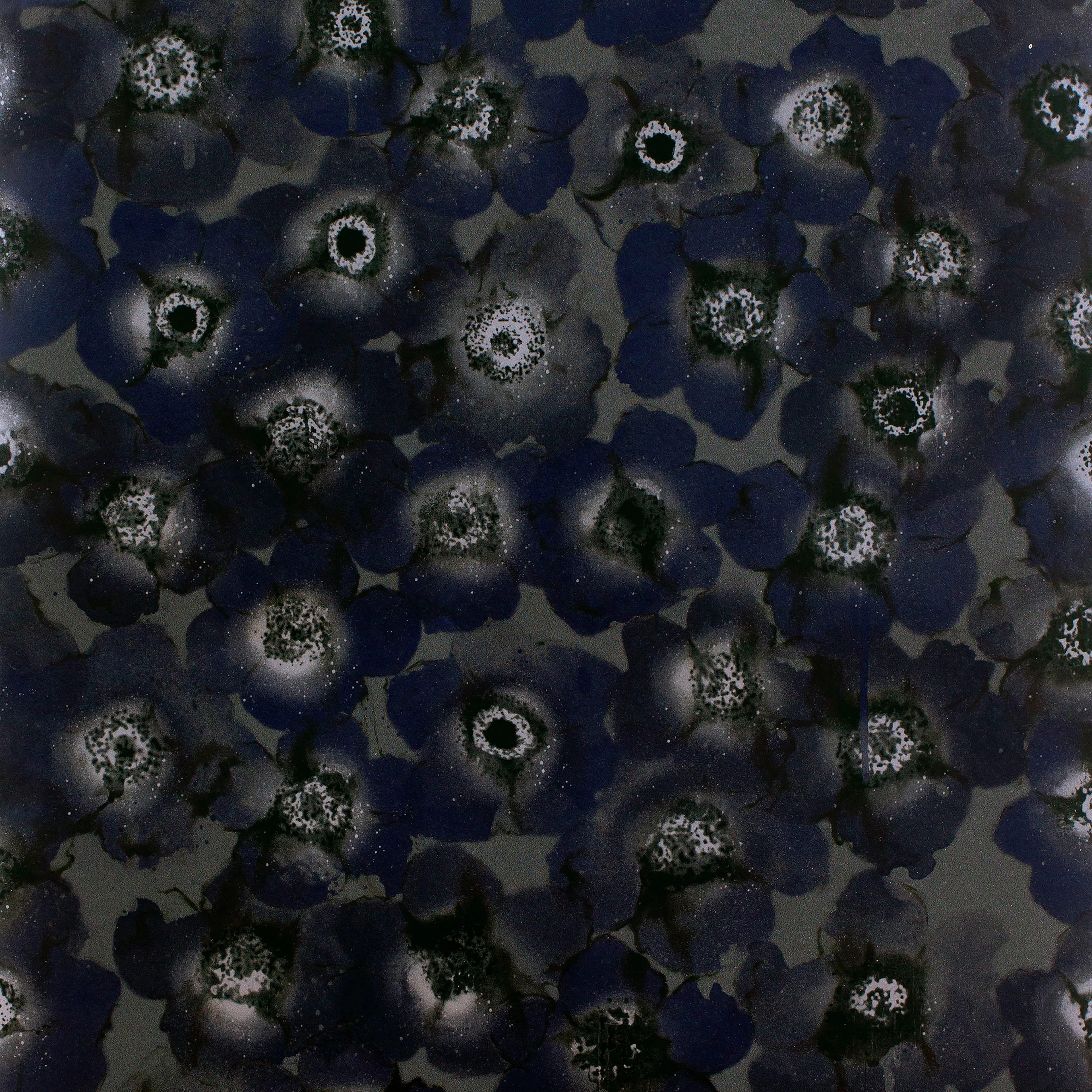 Tapet Mimou Windflower Blå