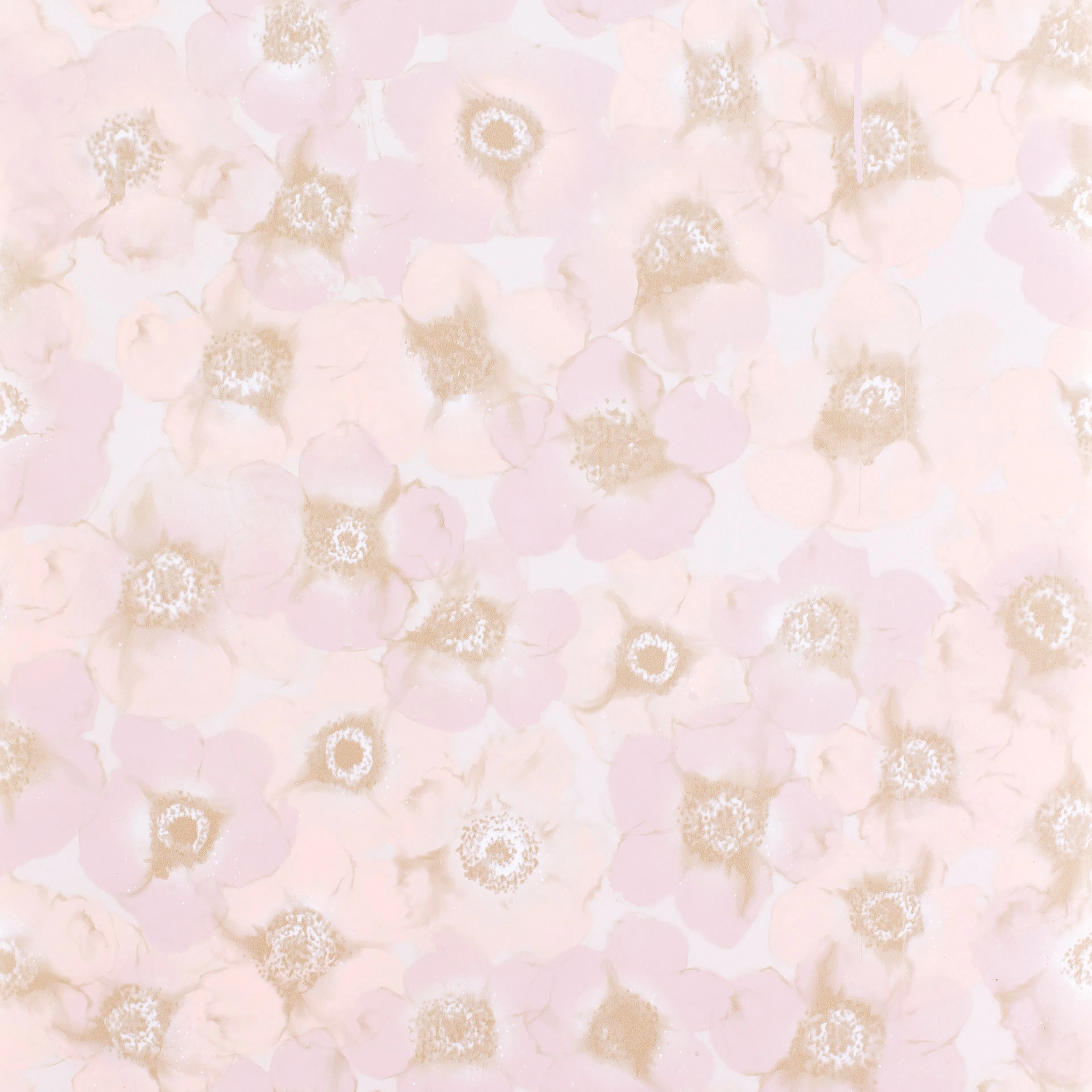 Tapet Mimou Windflower Rosa