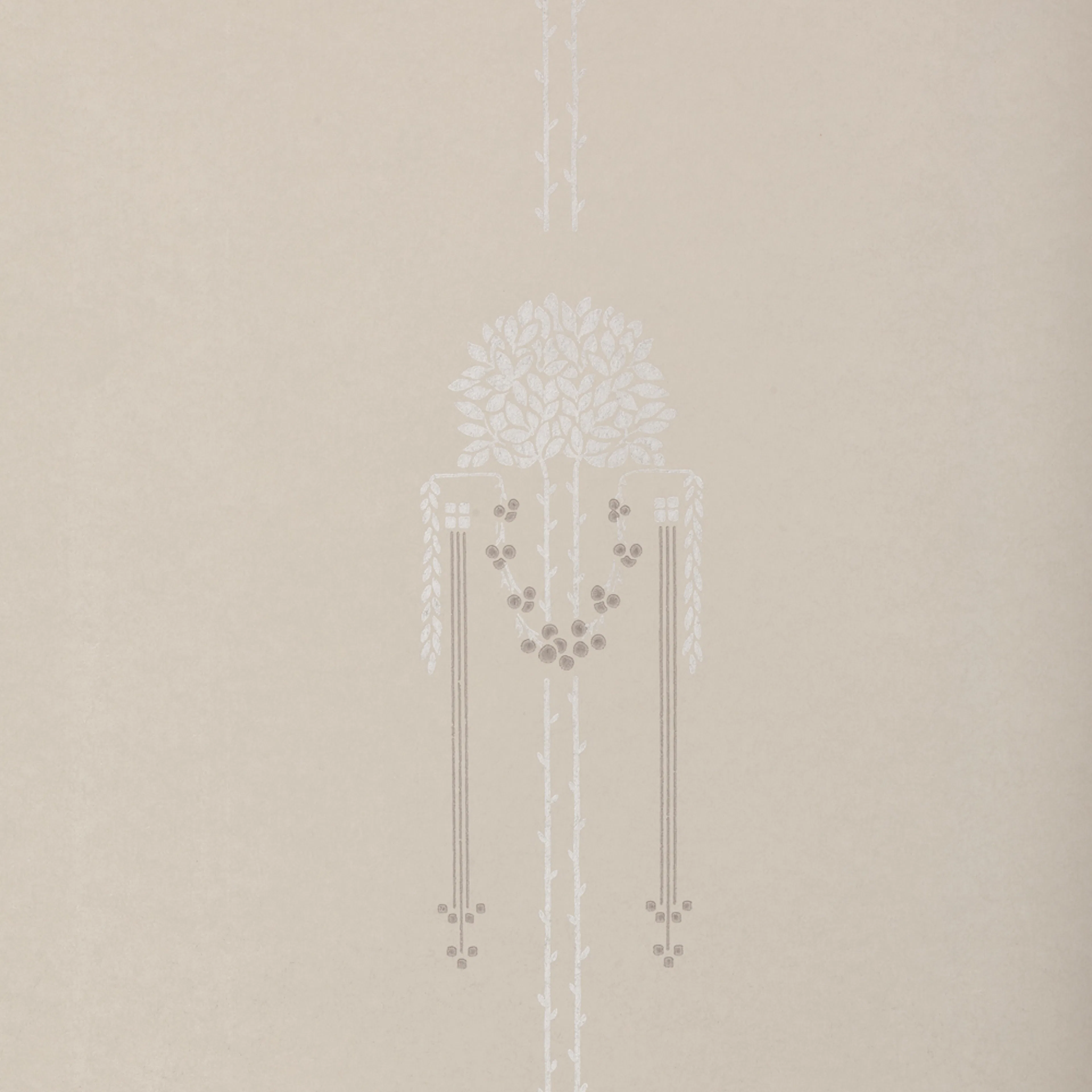 Tapet Paintpart Mormors Tid 4835-4 EasyUp, Mönstrad Vit