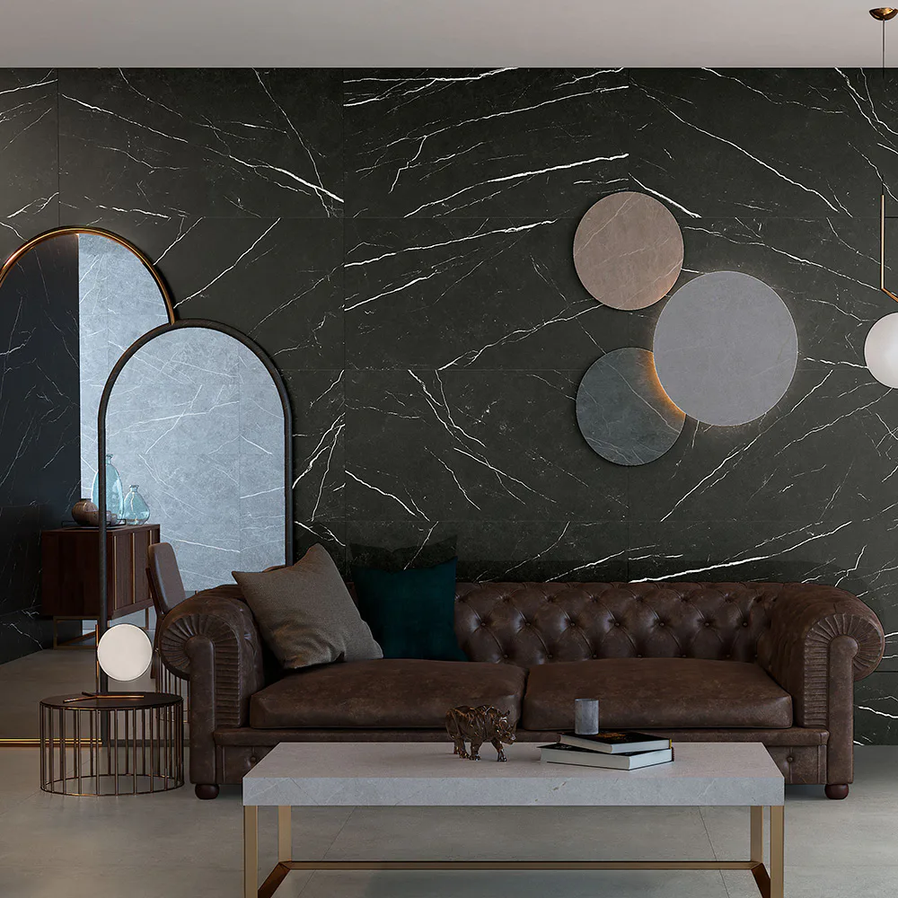 Klinker Tenfors Elite Black Marmor Blank 60x120 cm