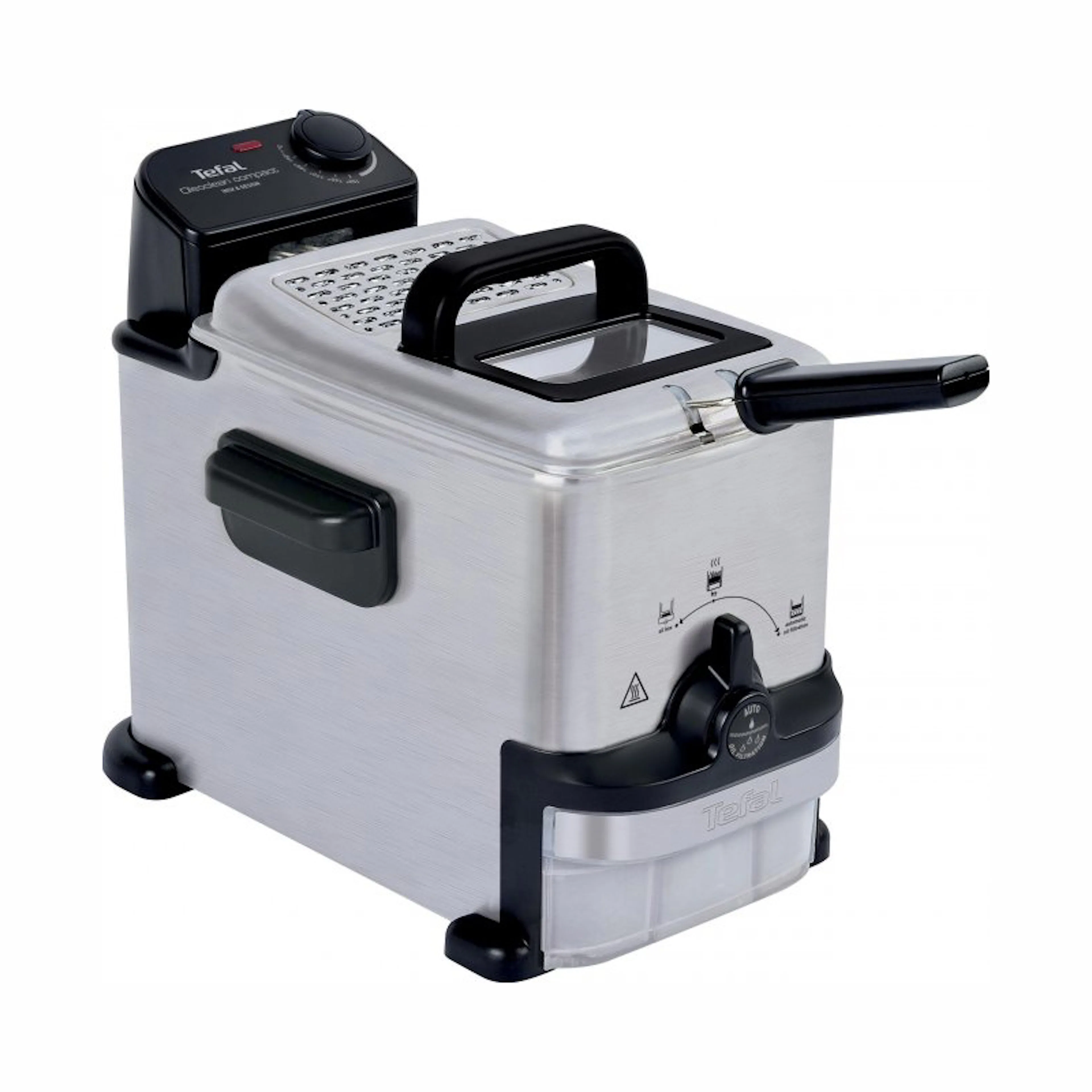 Fritös Tefal FR701602 Diskmaskinssäkert Köksredskap med Automatisk Oljefiltrering 2L