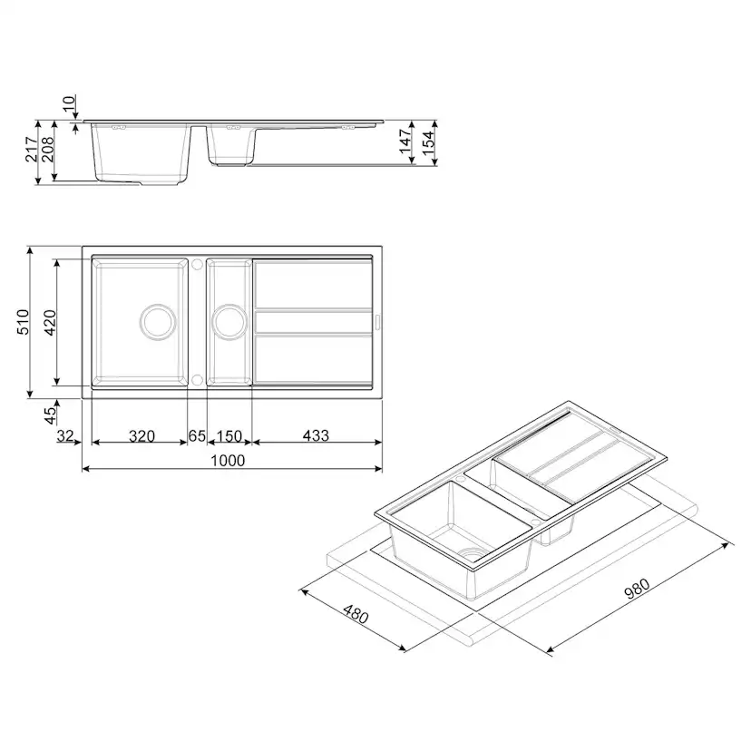 Diskbänk Smeg Mira LSX