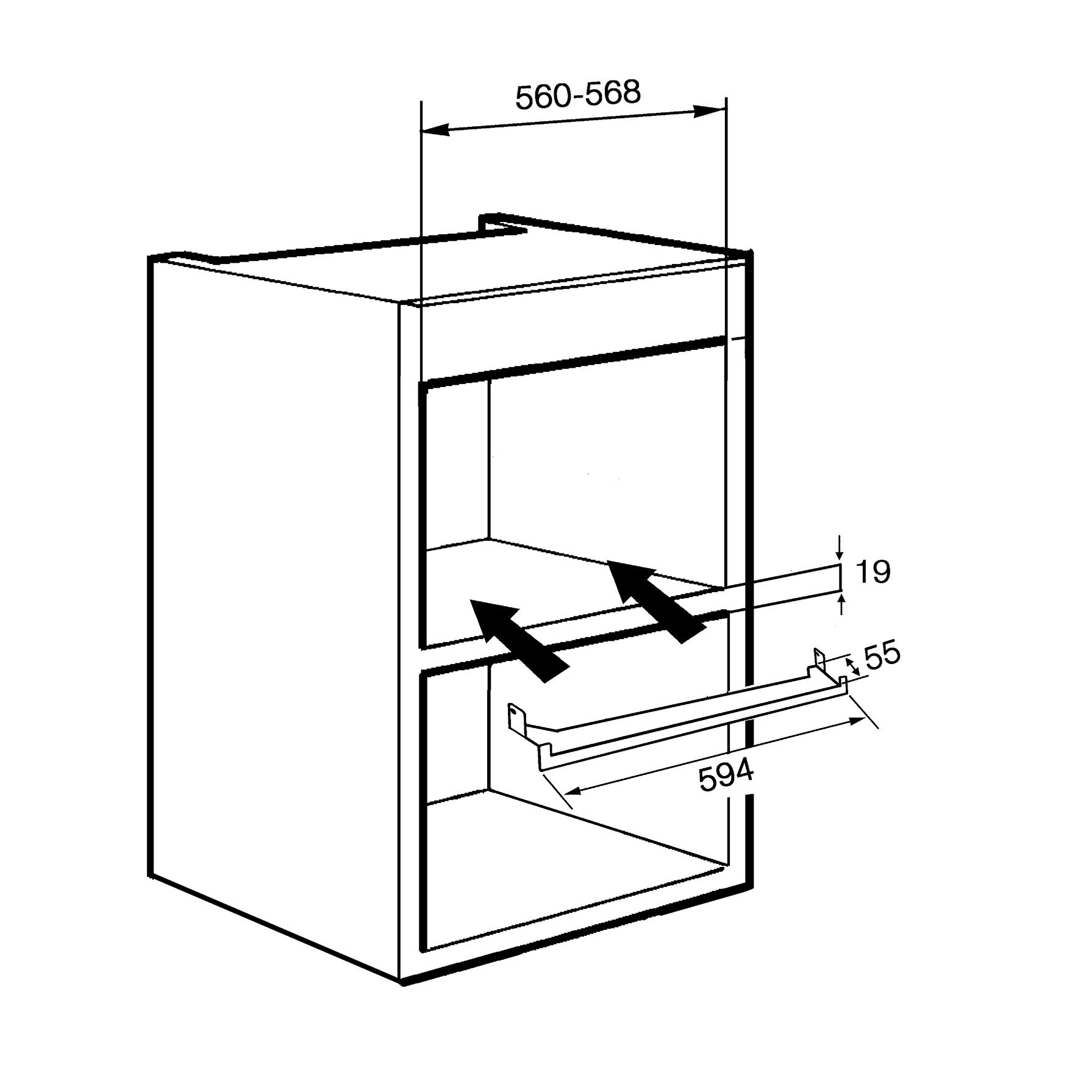 Täcklist Smeg PR3845X