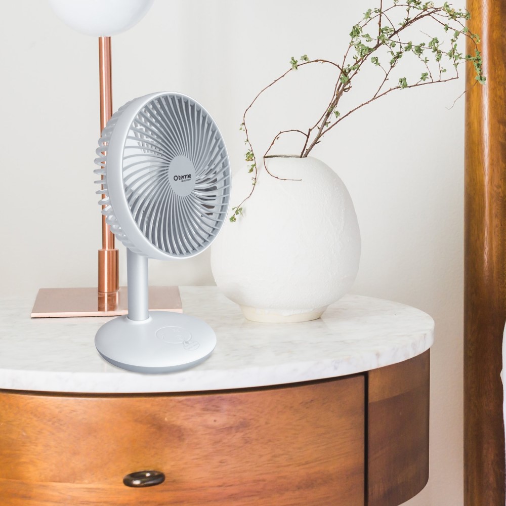 Bordsfläkt Termo Smart Trådlös & USB-Laddbar