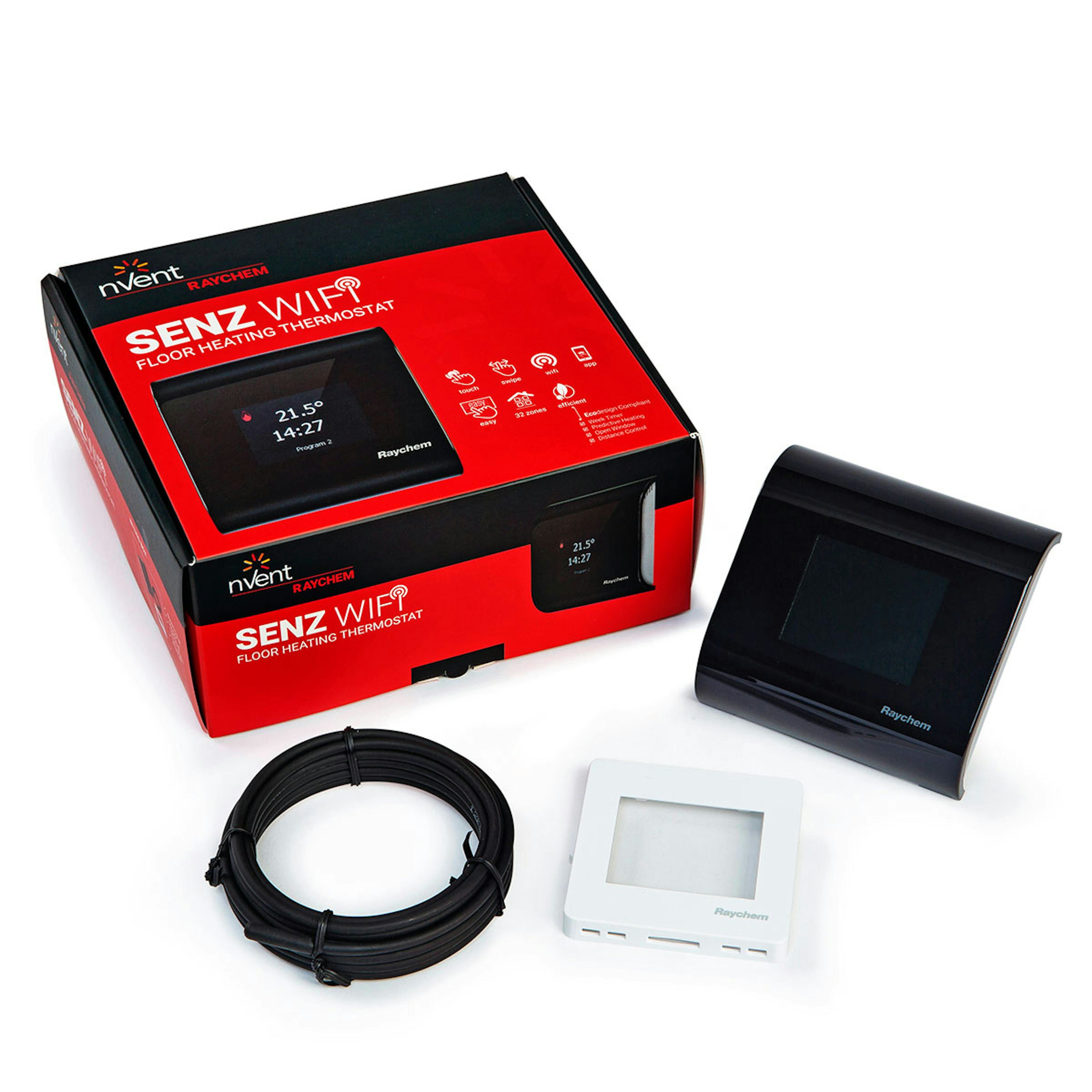 Termostat Raychem SENZ WIFI Golvvärmetermostat för Golvvärmekablar & -Mattor