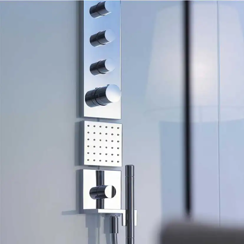 Termostatmodul Axor ShowerCollection Square för Inbyggnad