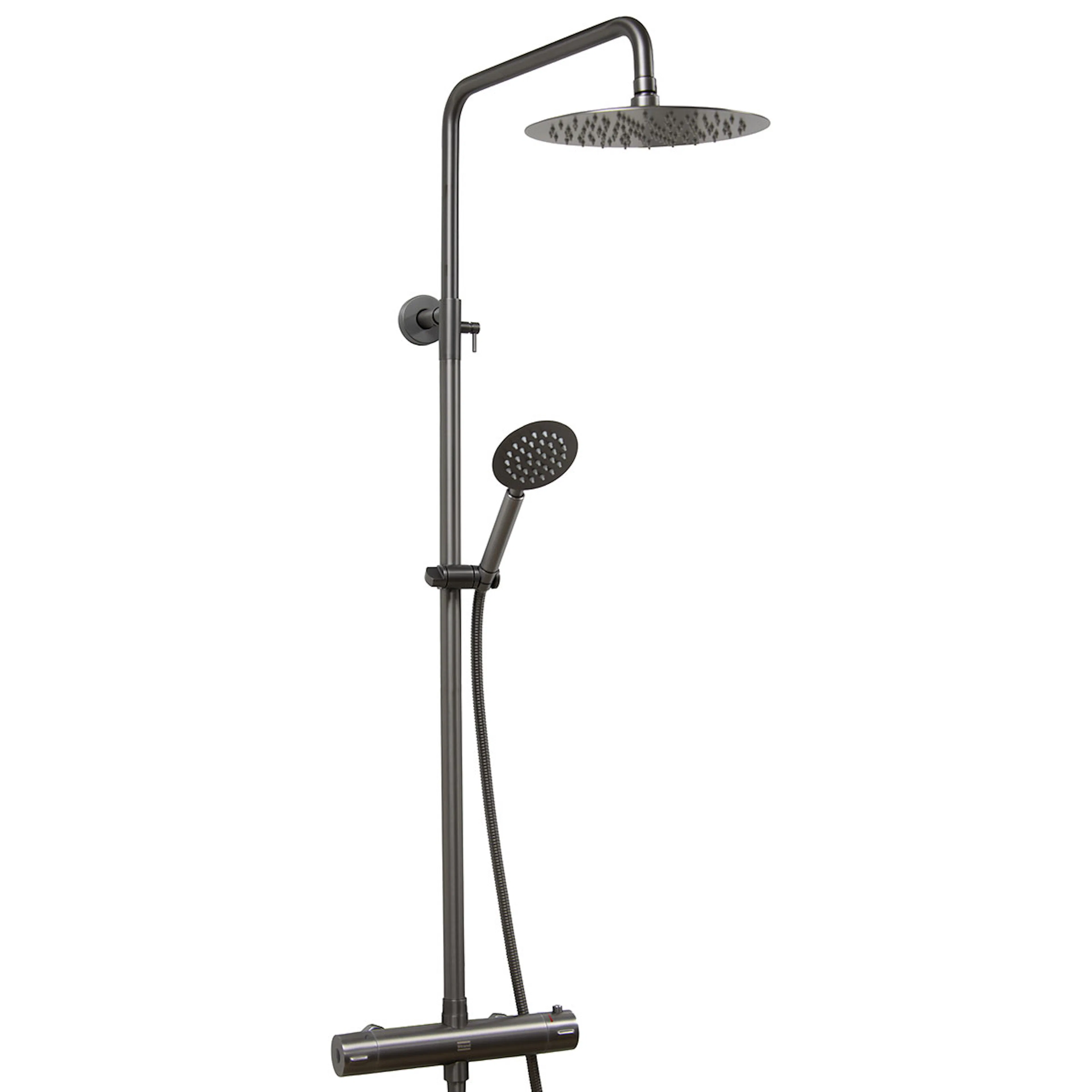 Takduschset Strand Stainless Titan