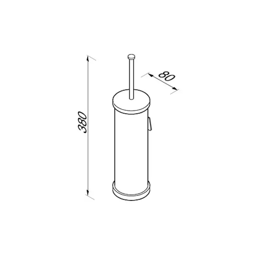 Toalettborste Geesa Nemox