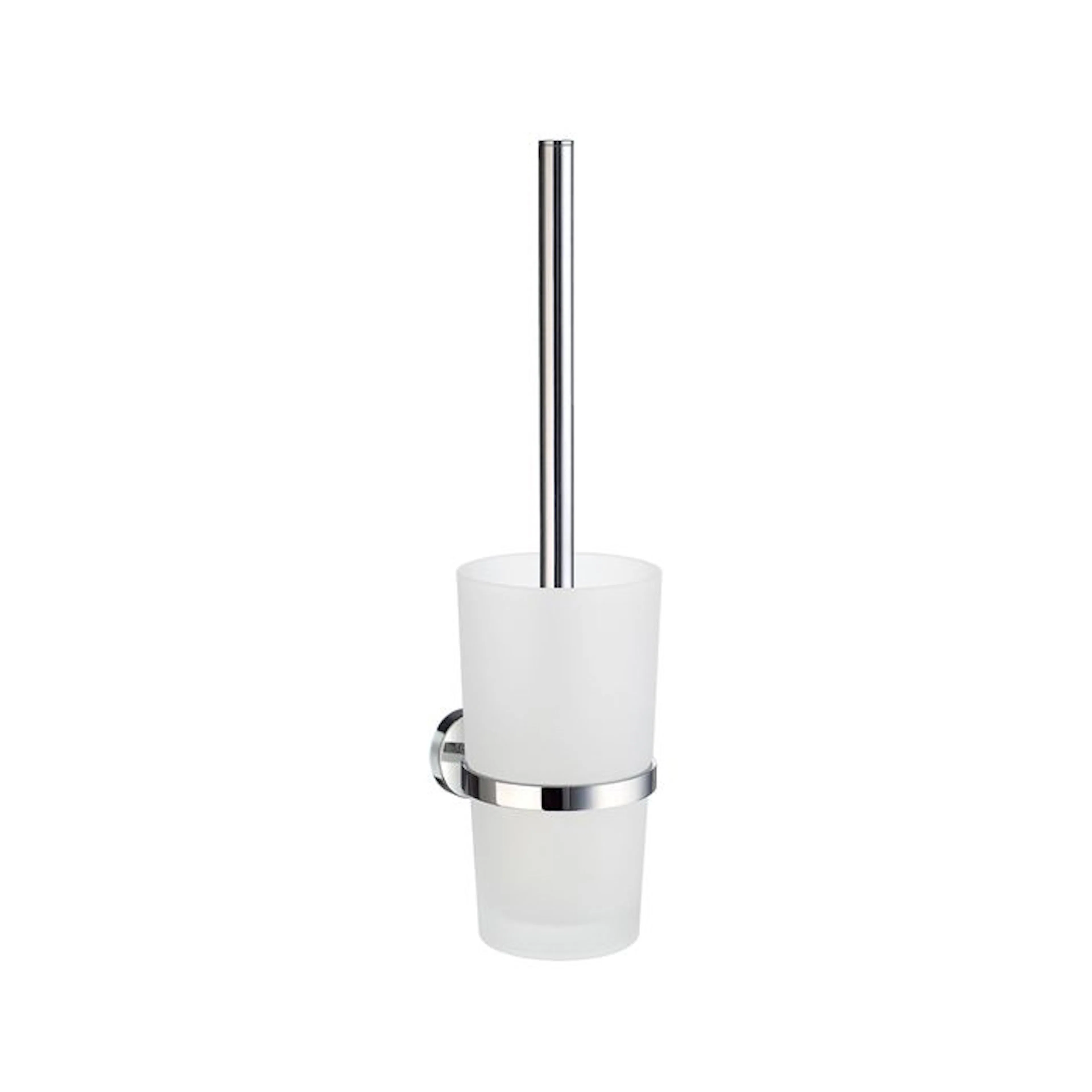 Toalettborste Smedbo Home HK333 Krom/Frostat Glas
