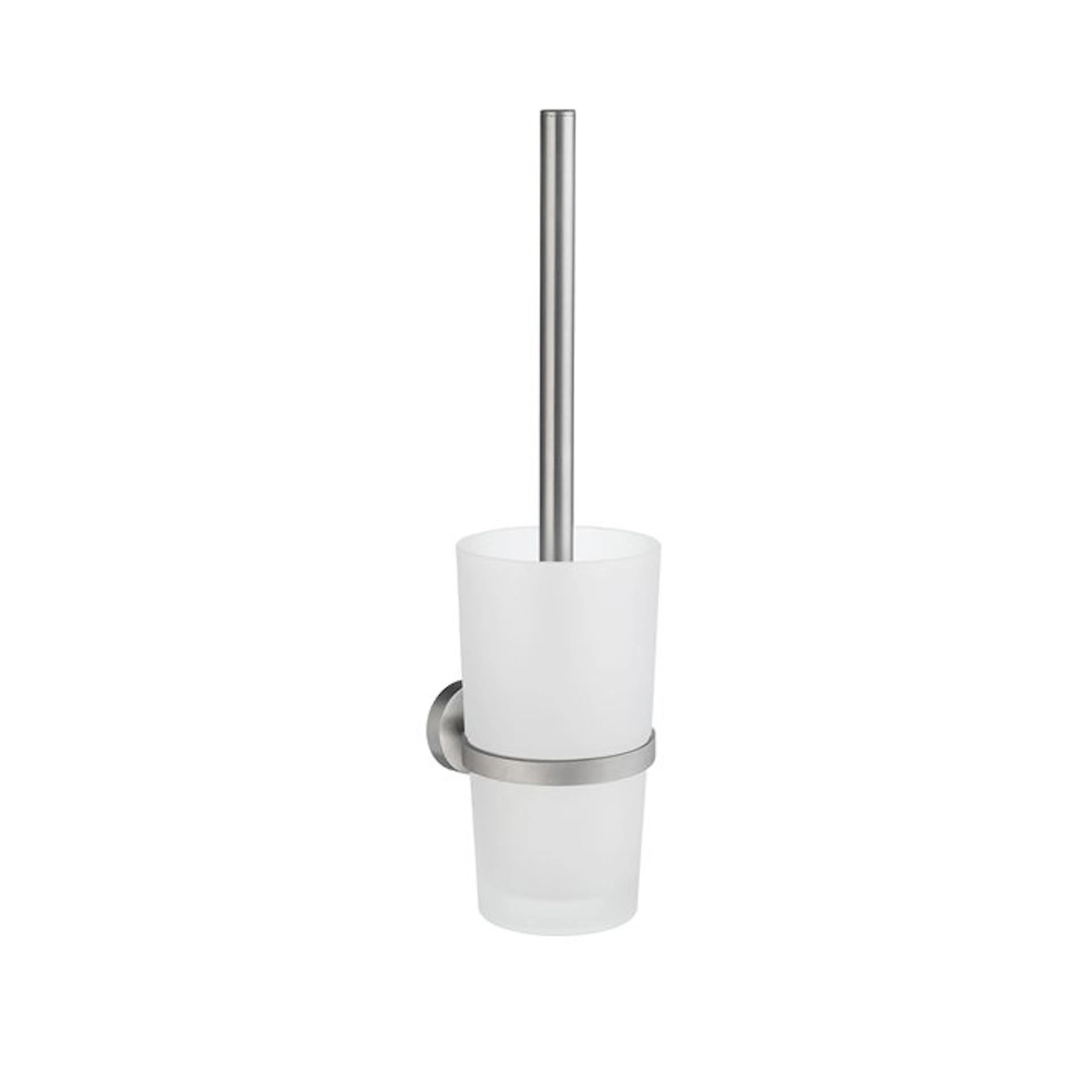 Toalettborste Smedbo Home HS333 Krom/Frostat Glas