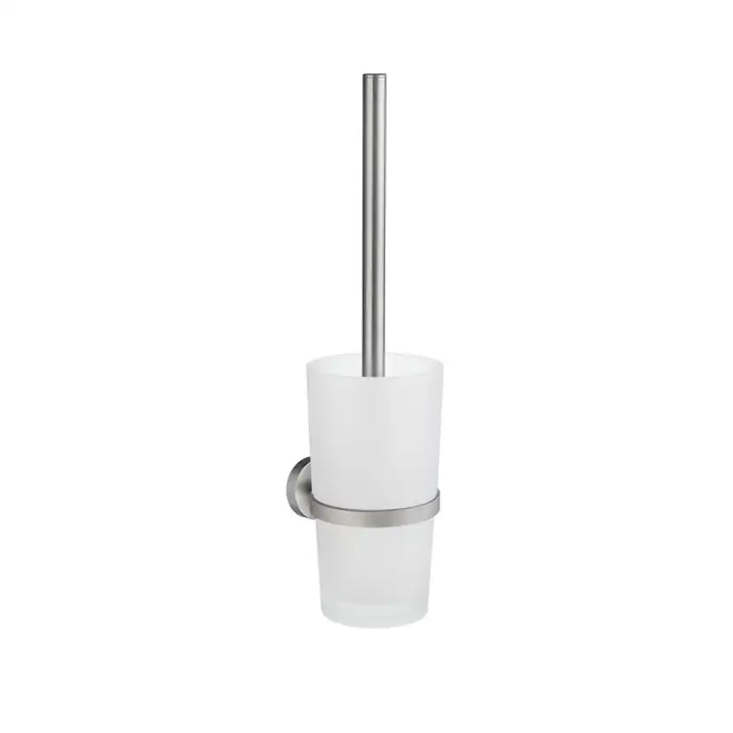 Toalettborste Smedbo Home HS333 Krom/Frostat Glas