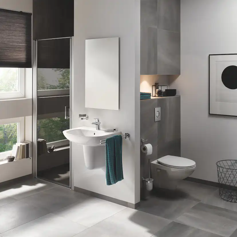 Toalettsits Grohe Bau Ceramic 39493 Mjukstängande
