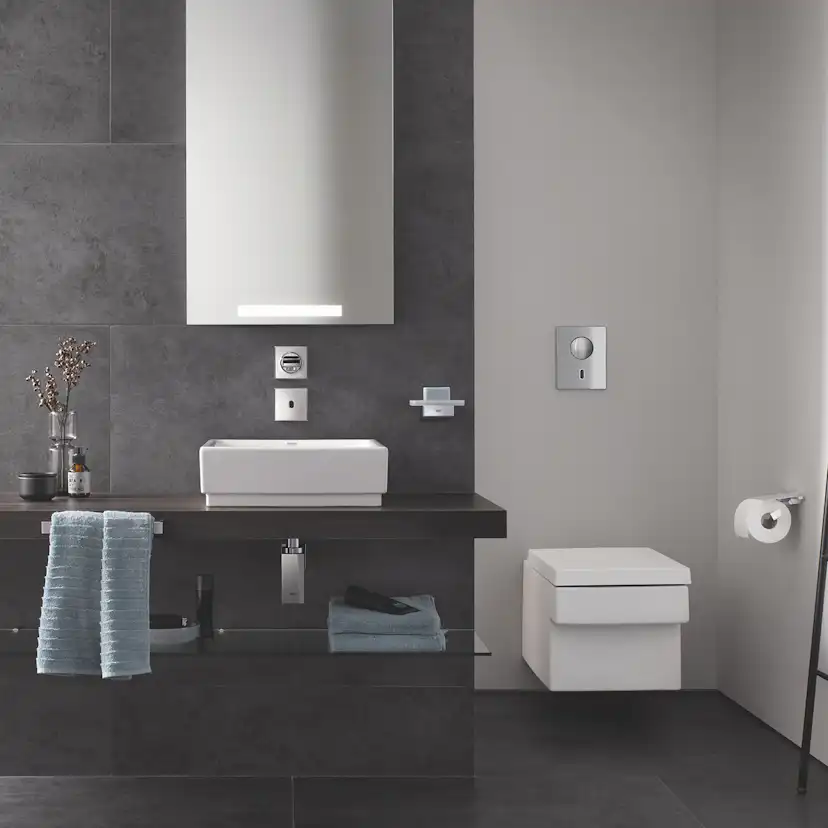 Toalettsits Grohe Cube Ceramic 39488 Mjukstängande Hårdsits