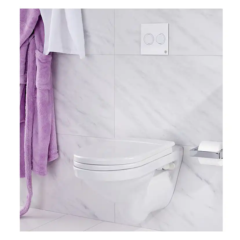 Toalettsits Gustavsberg Logic 9M11 Mjukstängande Hårdsits