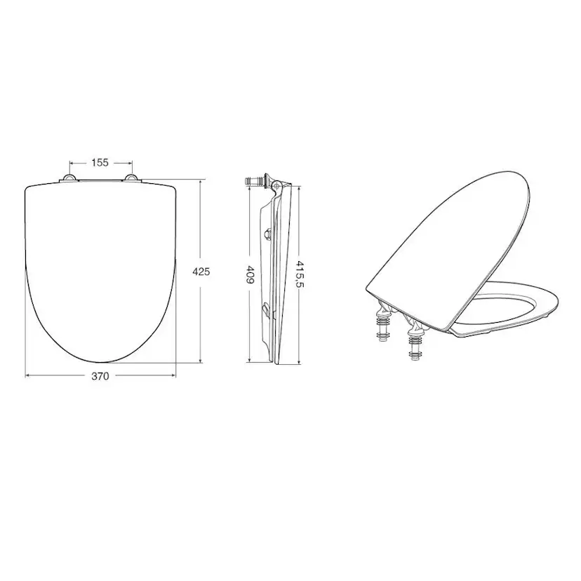 Toalettsits Ifö Spira