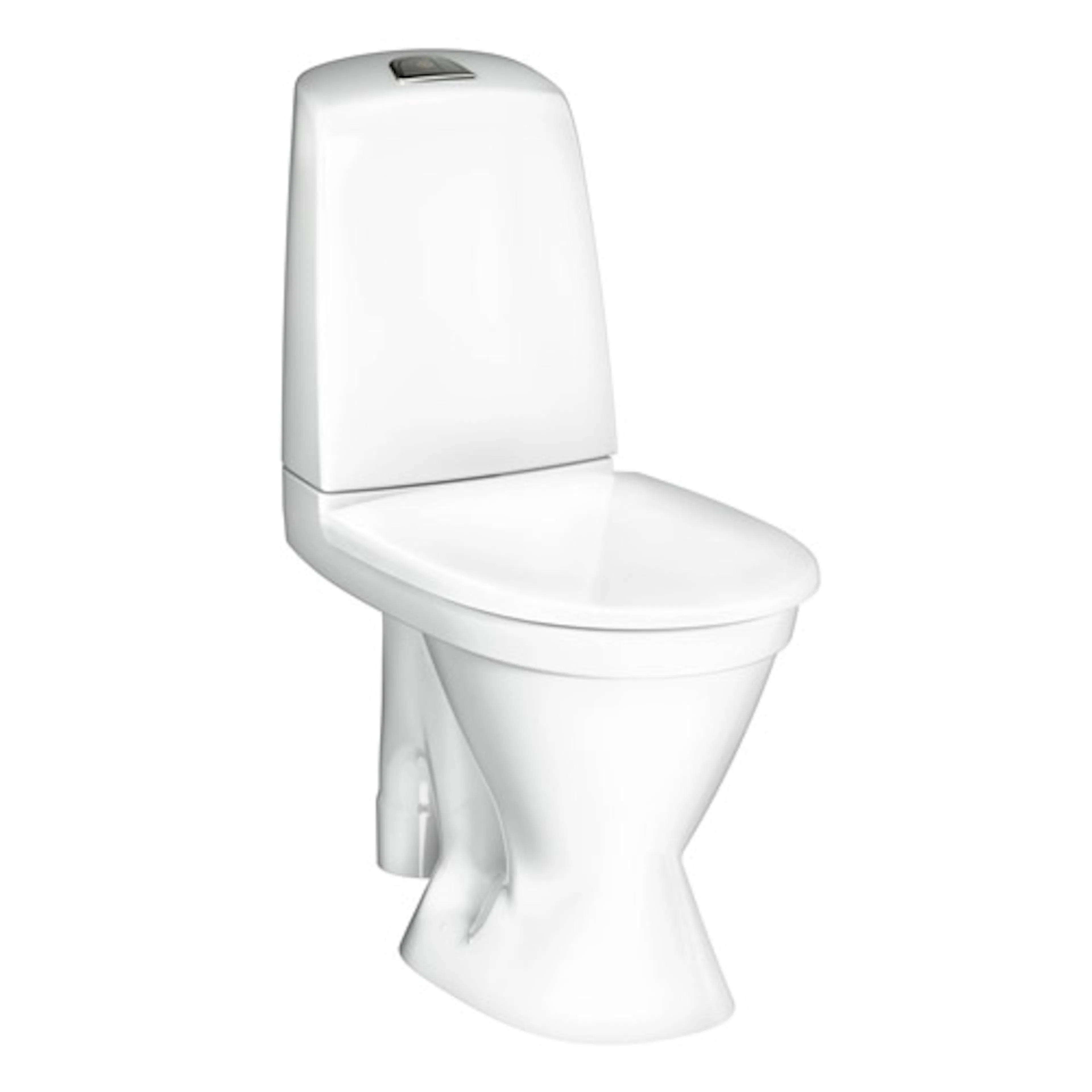 Toalettstol Gustavsberg Nautic 1591 Hygienic Flush Stor Fot