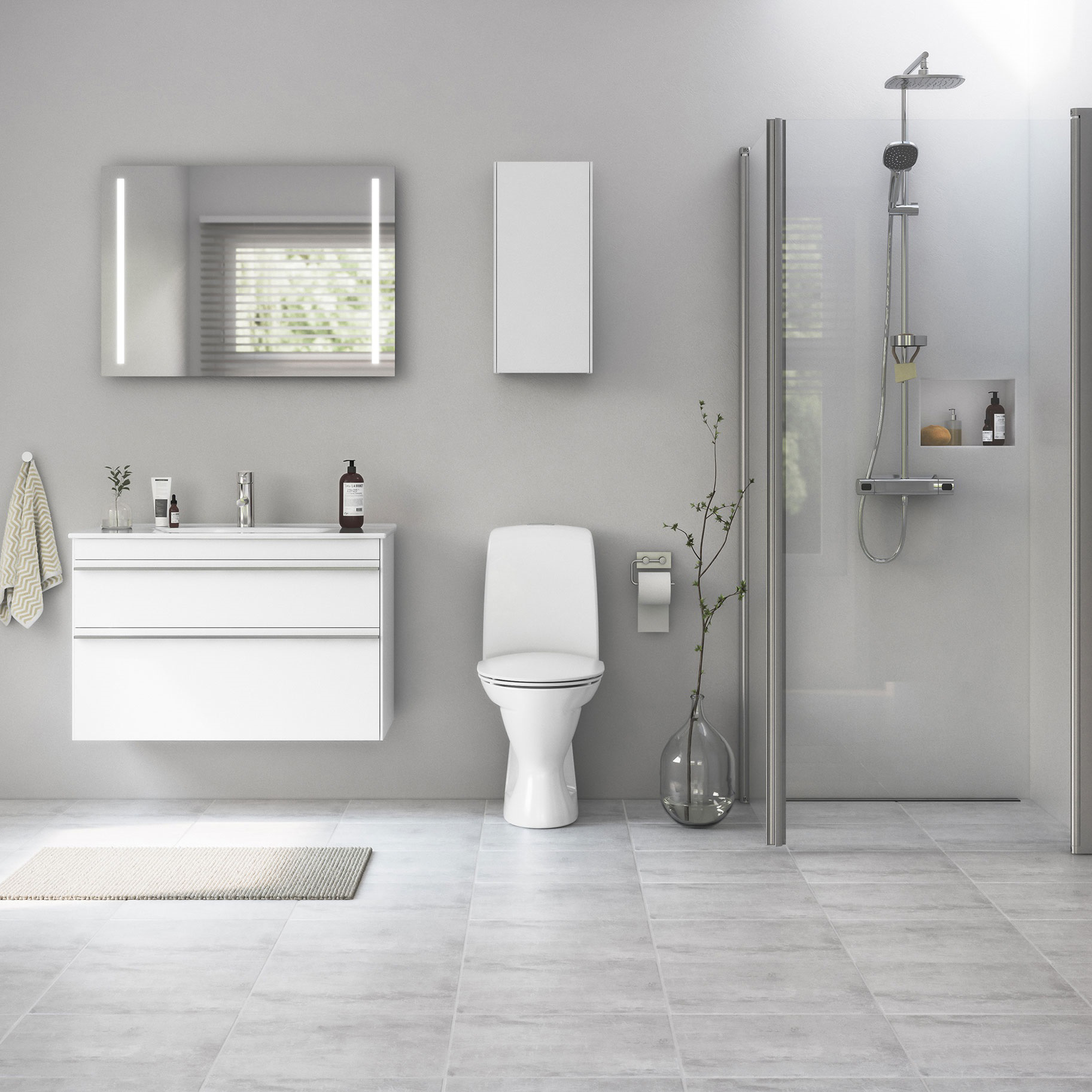 Toalettstol Ifö Spira 6260 Rimfree