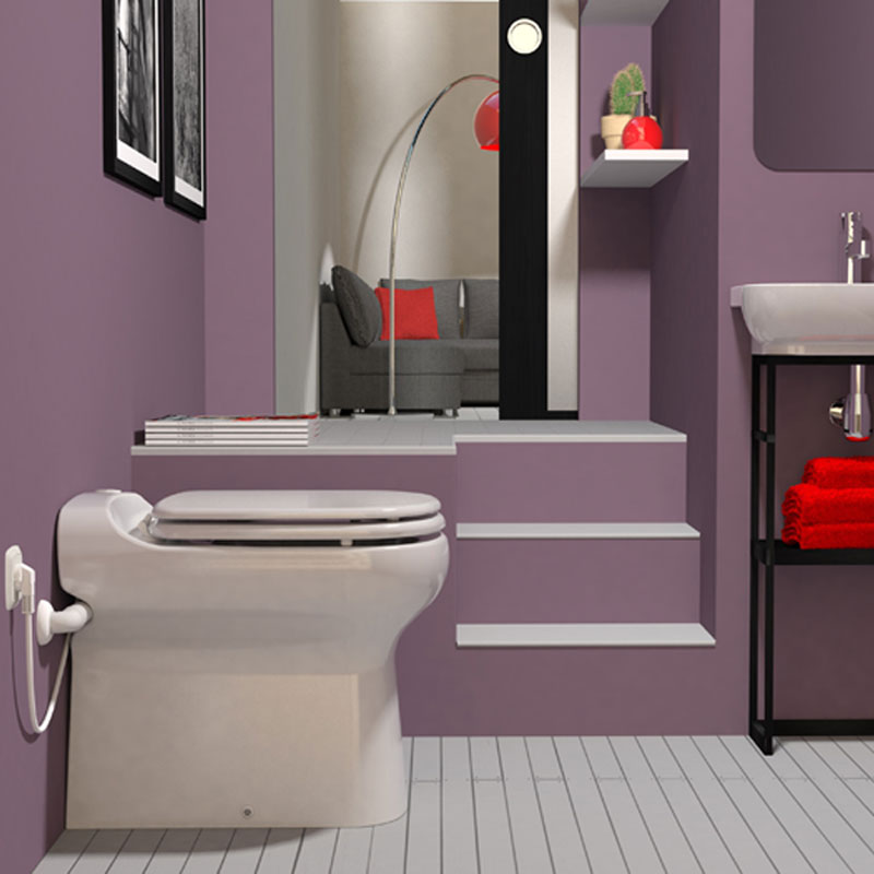 Toalettstol Saniflo Sanicompact Elite Silence