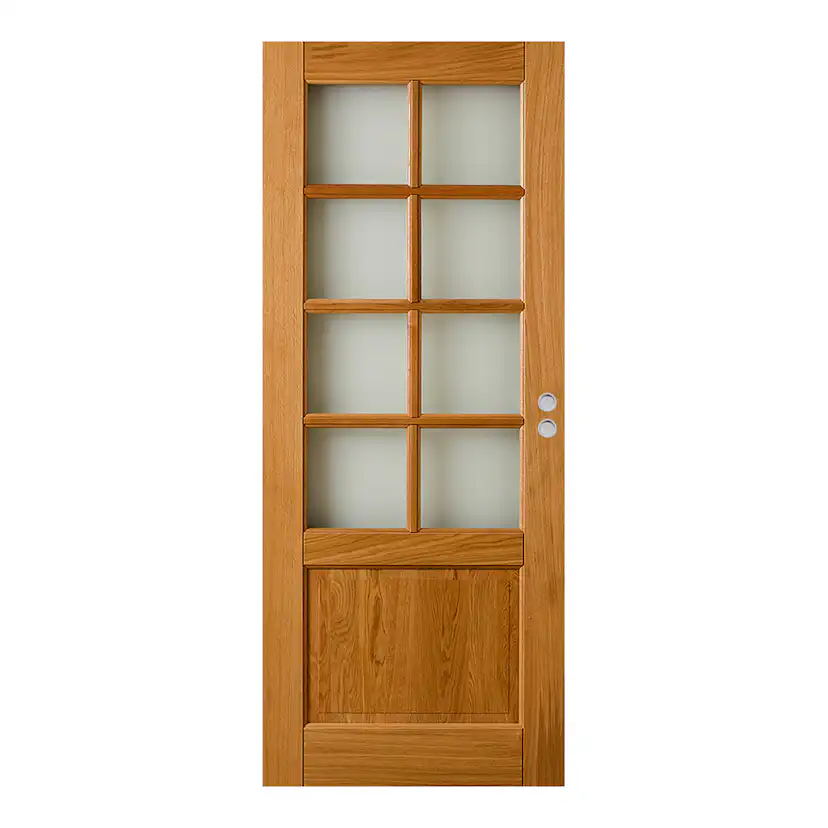 Skjutdörr GK Door Tor 3 Ek SP8 Lackad inkl. Skålar & Dragring