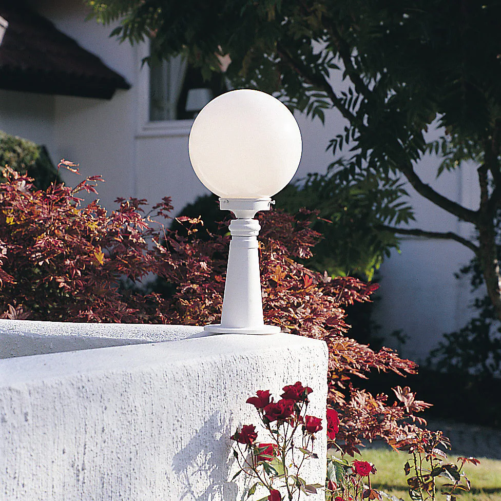 Trädgårdslykta Gnosjö Konstsmide Arcturus E27 Vit utan Stolpe