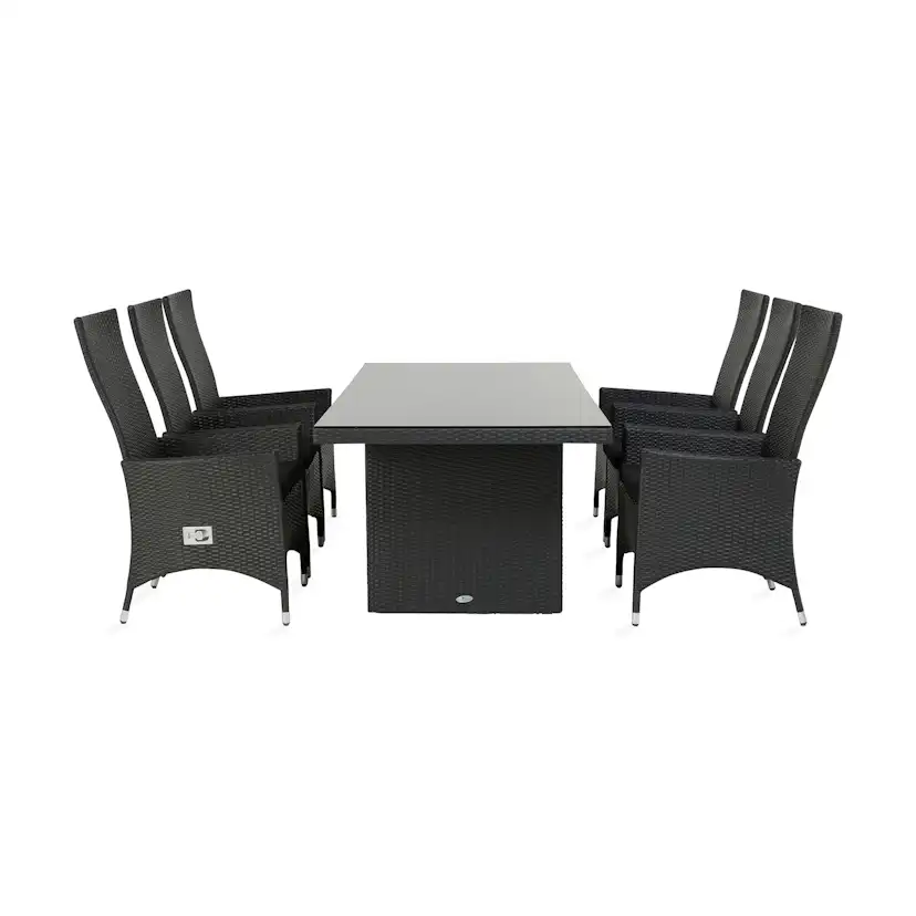 Matgrupp Comfort Garden Majestic med 6 Jenny Fåtöljer