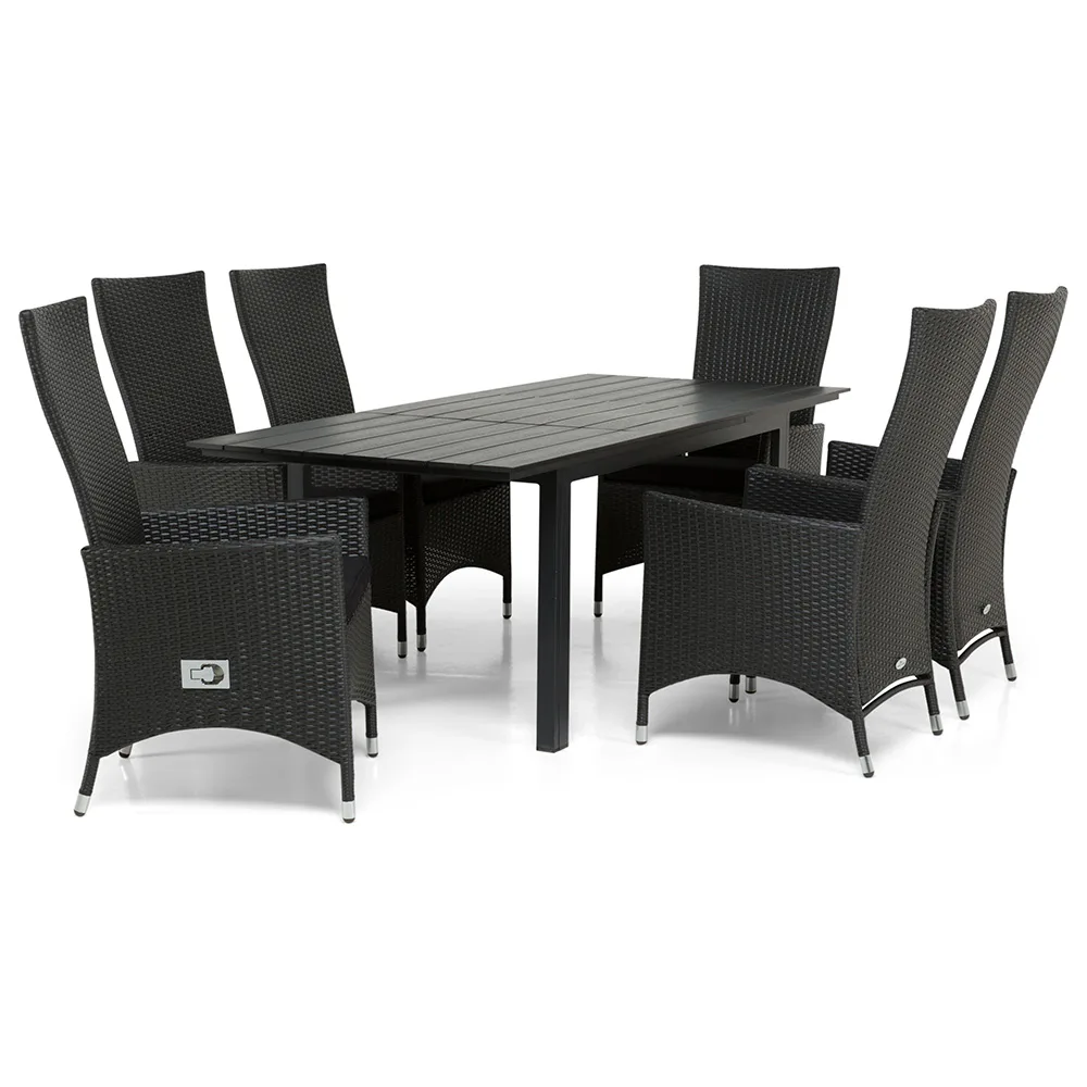 Trädgårdsmöbel Comfort Garden Matgrupp Utomhus Portland 44