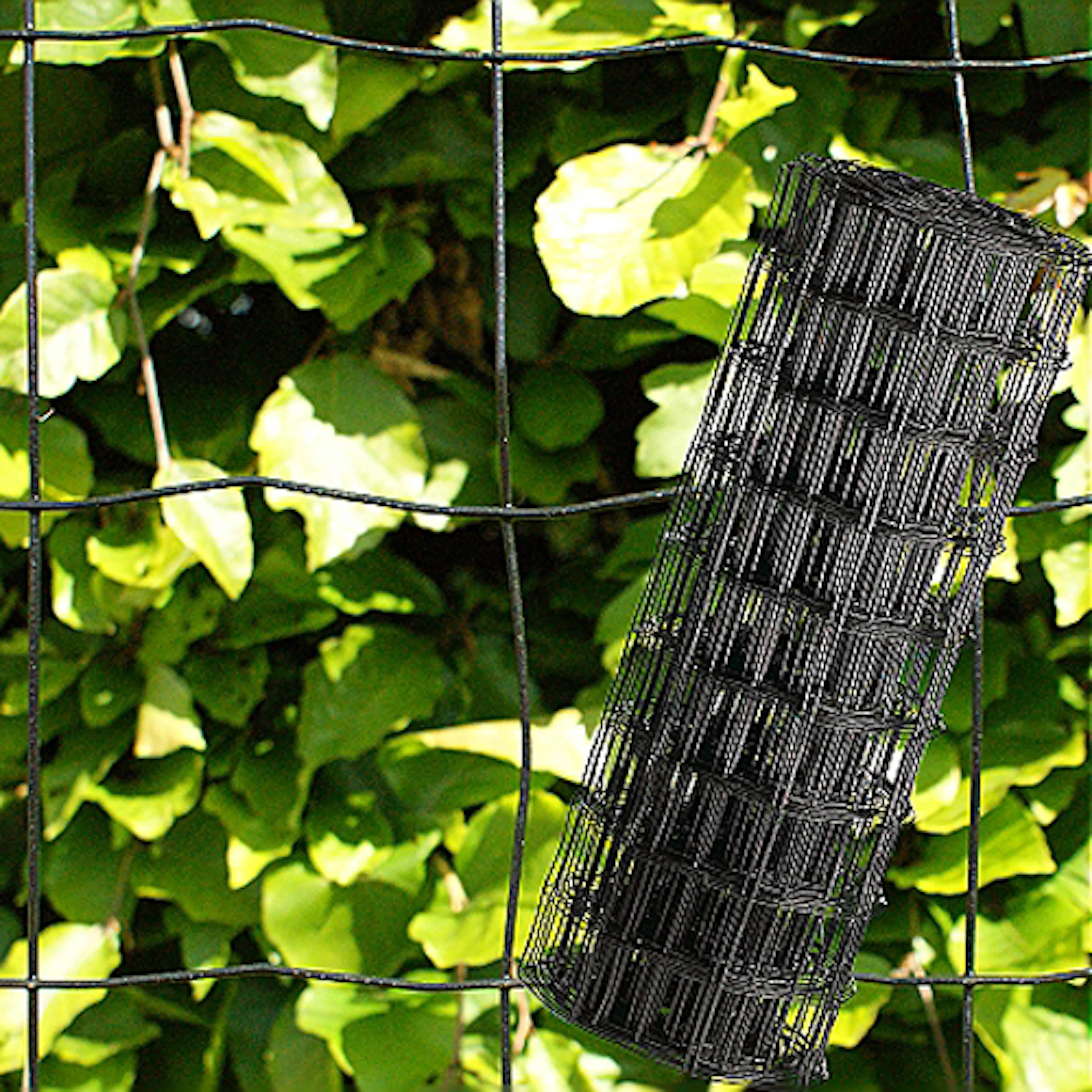 Trädgårdsstängsel NSH Maskstorlek 10 x 10 cm Svart