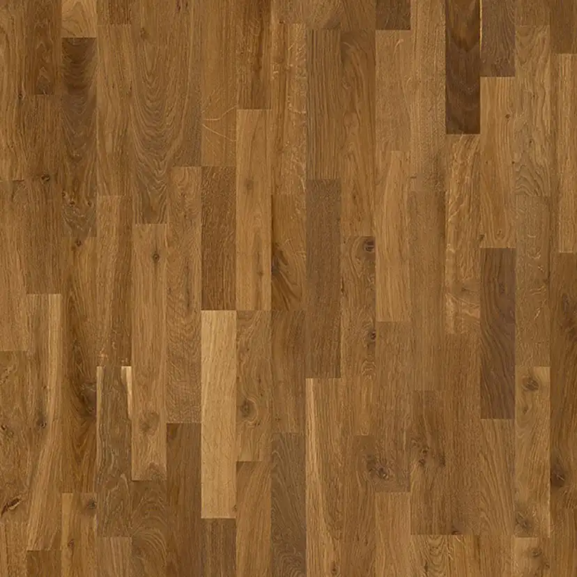 Parkettgolv Berg & Berg Ek L Lappland Borstad Naturolja 3-Stav