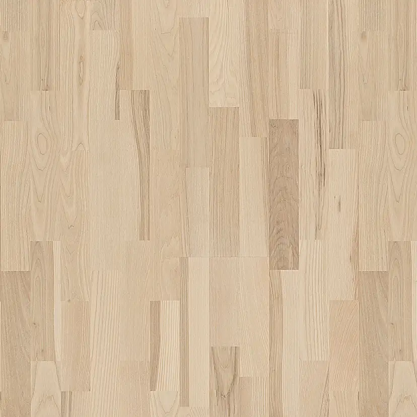 Trägolv Kährs Ask Ceriale, Mattlackat 3-Stav Parkettgolv