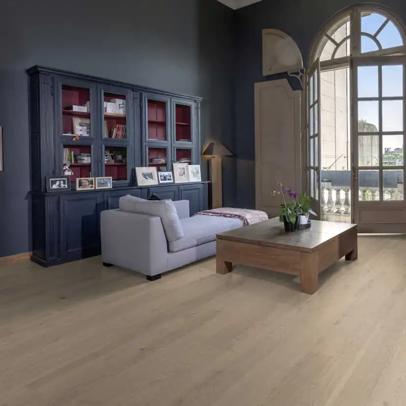 Trägolv Kährs Coast Ultramattlackad Borstad Ek 1-stav