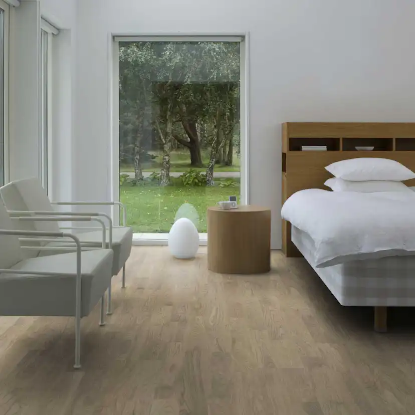 Parkettgolv Kährs Ek Dim 2-stav Ultramattlackad Borstad