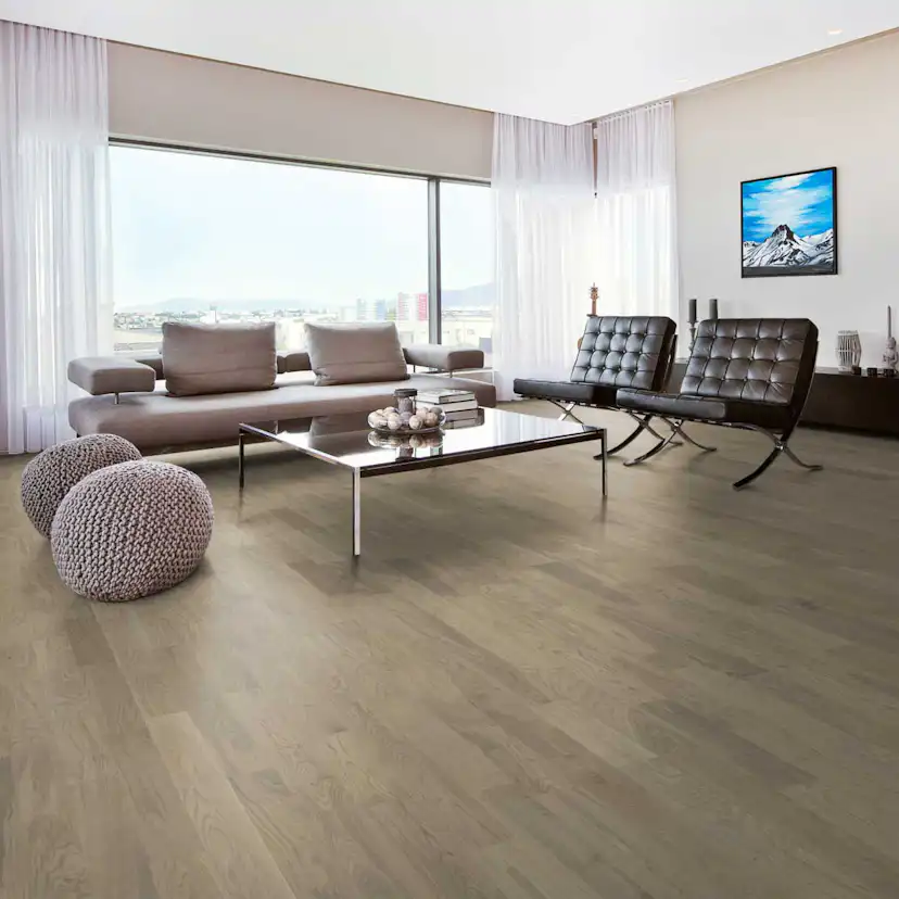 Parkettgolv Kährs Ek Dim 2-stav Ultramattlackad Borstad