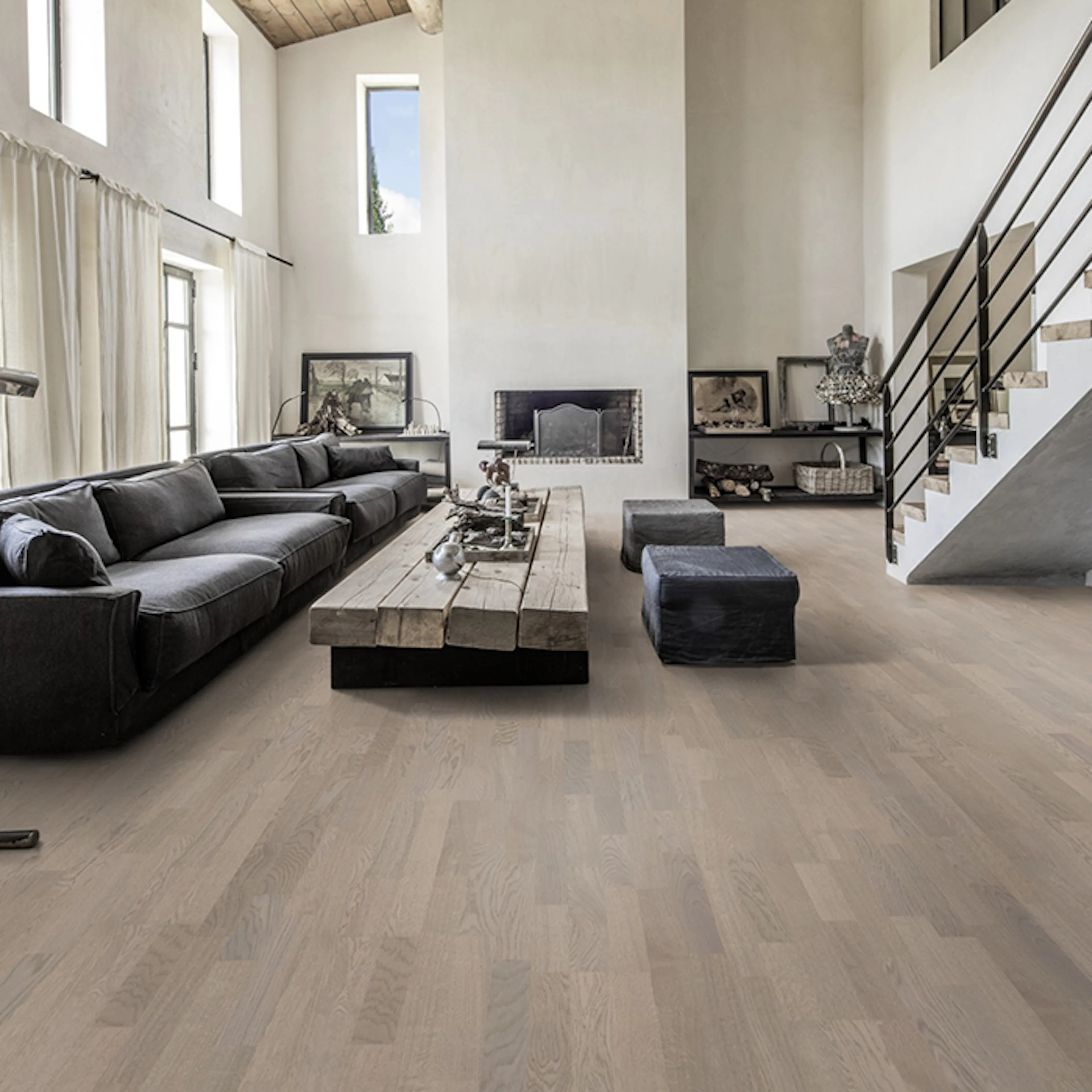 Parkettgolv Kährs Ek Eclipse 3-Stav Mattlackad