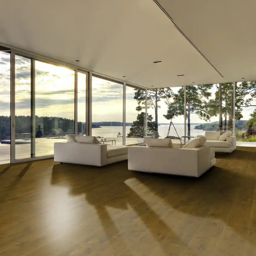 Parkettgolv Kährs Harmony Ale Mattlackad Borstad Ek 3-Stav