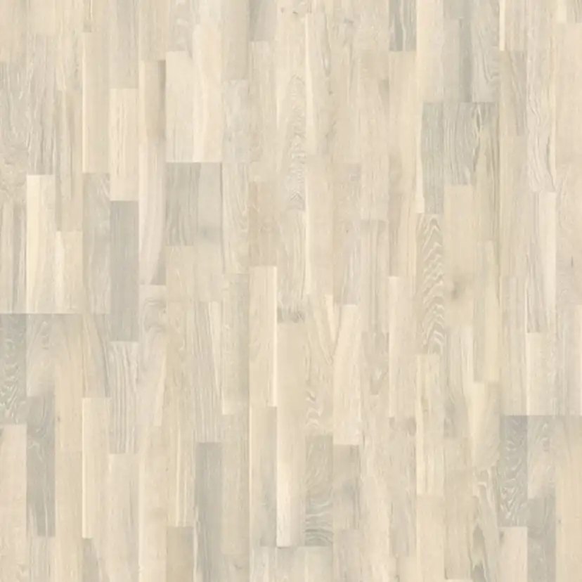 Parkettgolv Kährs Harmony Pale Mattlackad Borstad Ek 3-Stav