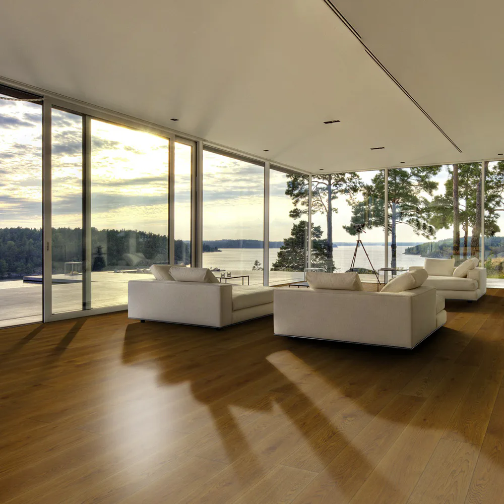 Parkettgolv Kährs Nouveau Rich Mattlackad Borstad Ek 1-Stav