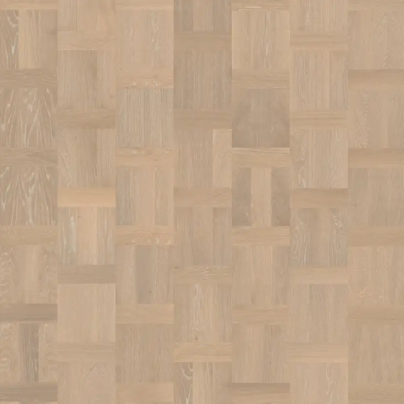 Parkettgolv Kährs Palazzo Bianco Mattlackad Ek Holländskt Mönster