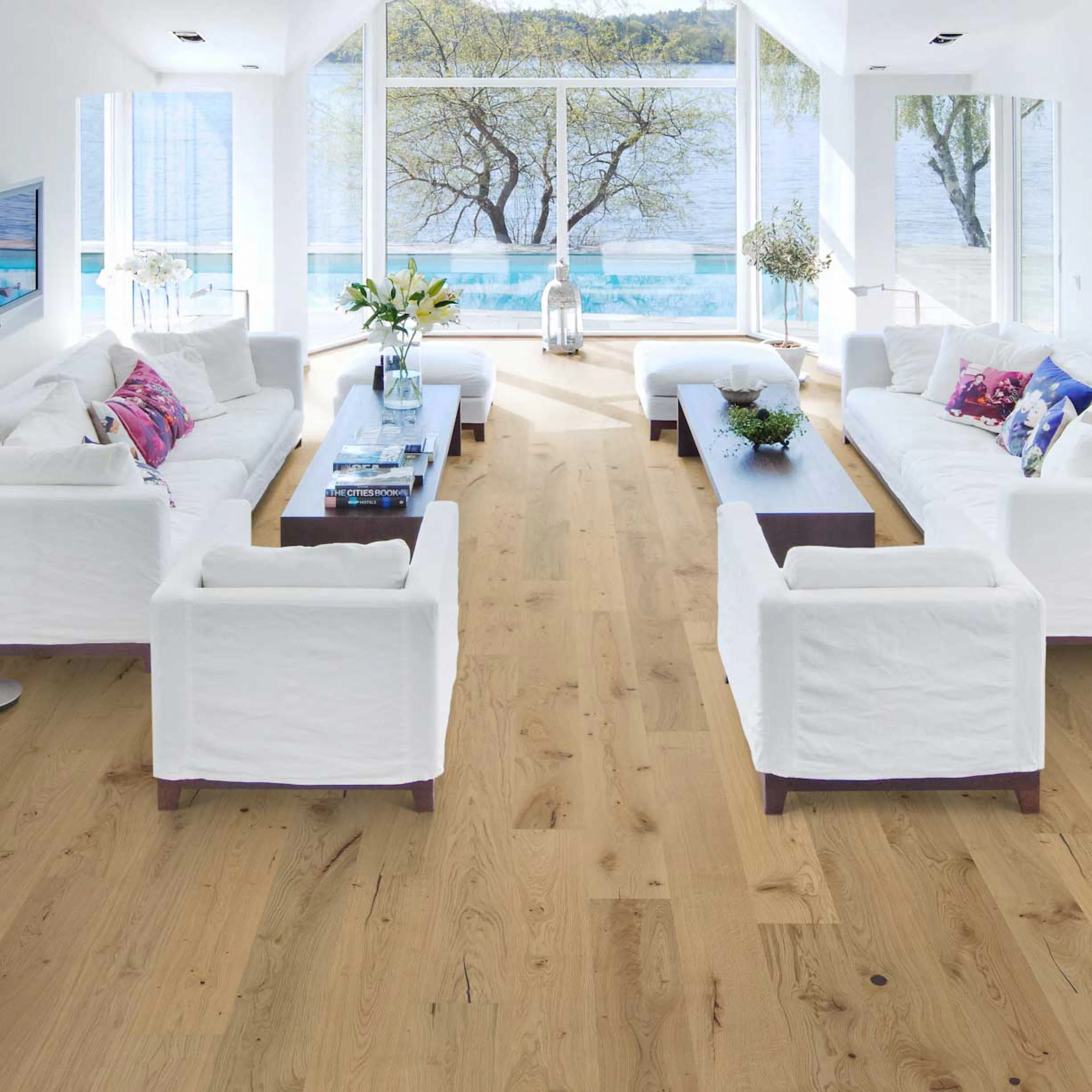 Trägolv Kährs Rochford Ek, Mattlackat 1-Stav Parkettgolv