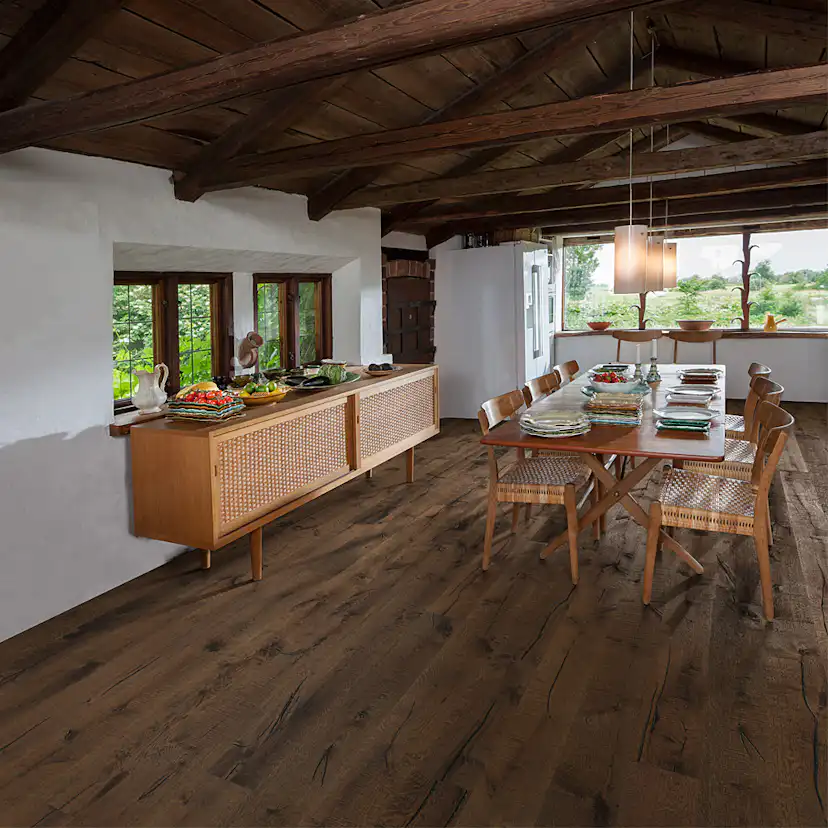 Parkettgolv Kährs Tveta Mörkbrun Naturoljad Ek 1-Stav