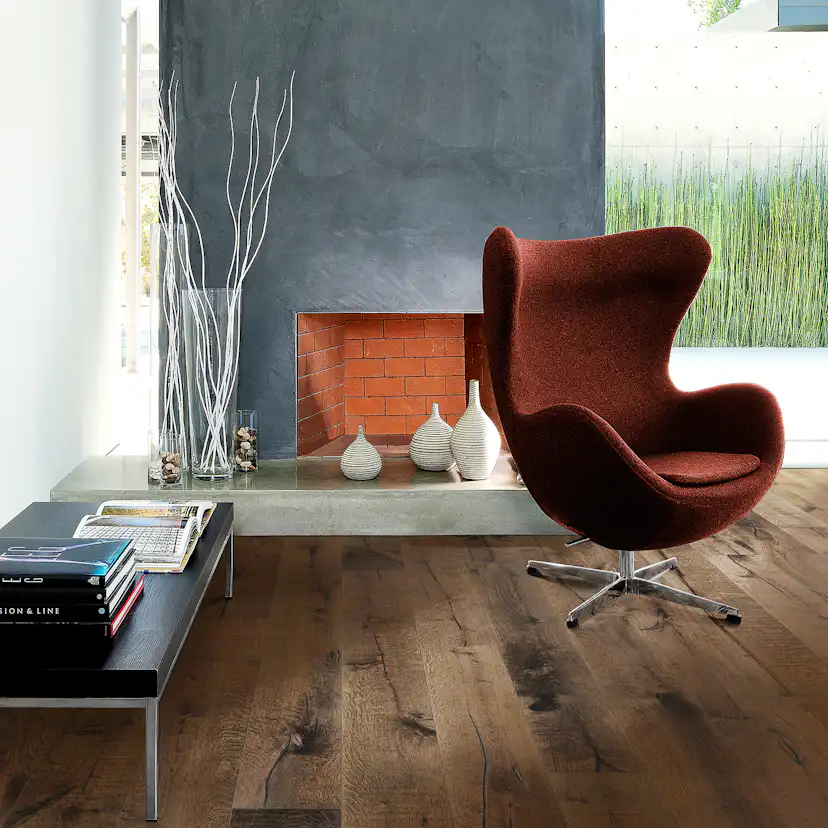 Parkettgolv Kährs Tveta Mörkbrun Naturoljad Ek 1-Stav