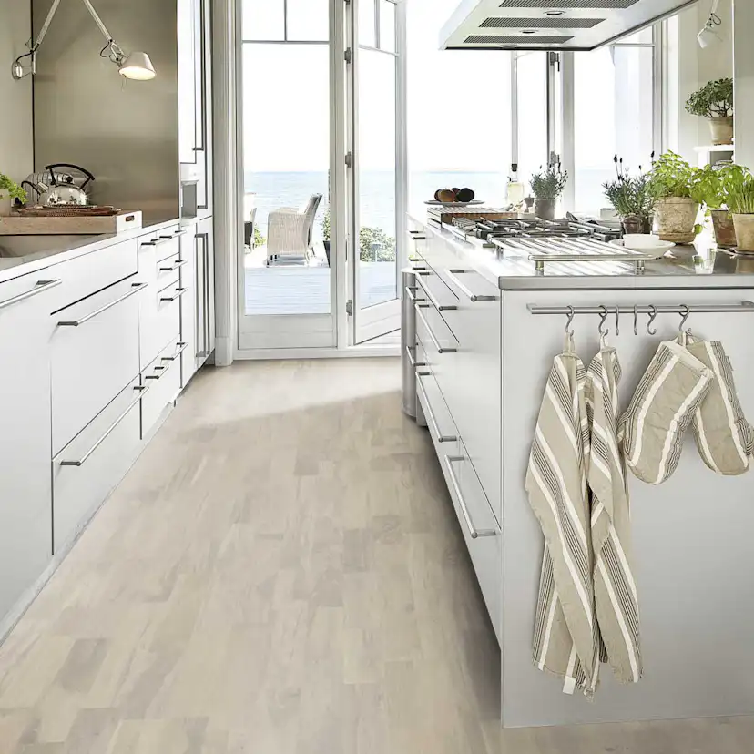 Parkettgolv Kährs Ek Vapor 2-stav Ultramattlackad Borstad