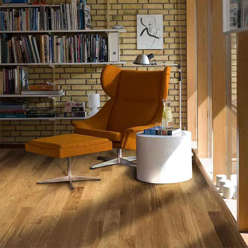 Trägolv Kährs Original Verona, Mattlackat 2-Stavs Parkettgolv