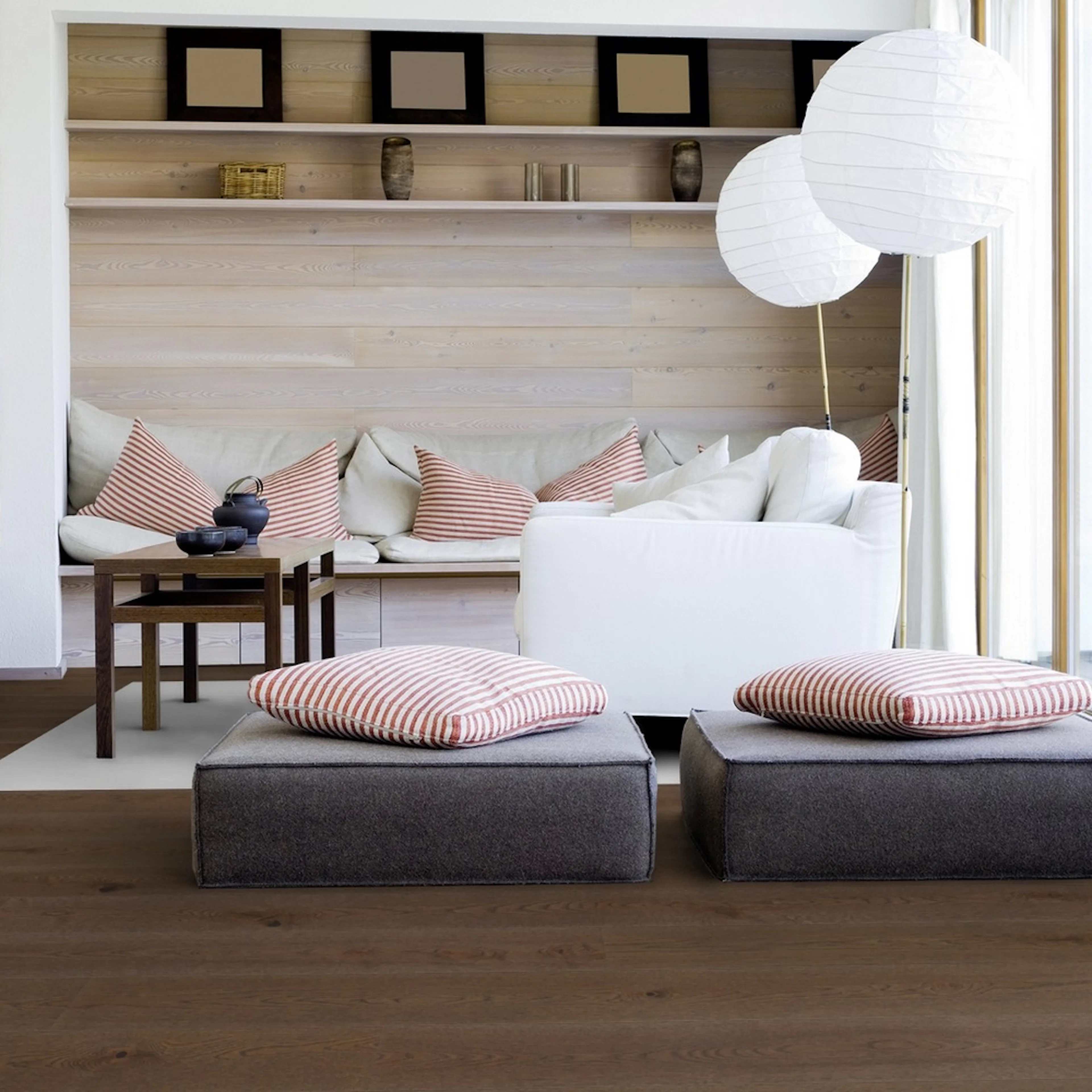 Parkettgolv Tarkett Shade Oak Italian Brown Plank