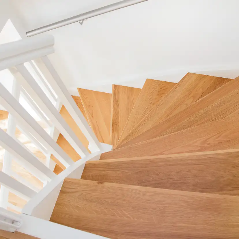 Trapprenovering Lundbergs Premium Oljad Ek Enkelsteg